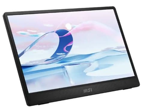 MSI、15.6インチで約0.75kgの軽量モバイルモニター「PRO MP161 E2