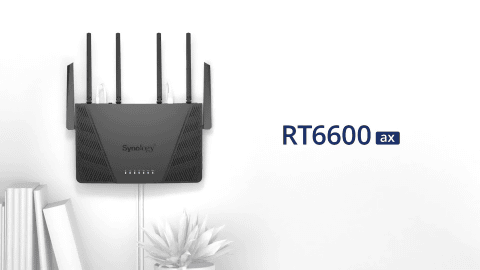 Synology初のWi-Fi 6ルーター「RT6600ax」、最大6600Mbpsでトライ