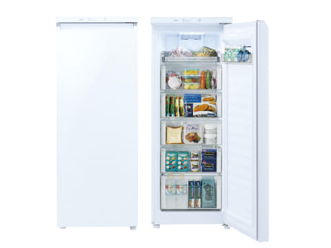 アクア、フリーザー/チルド/冷蔵の3通りで使えるファン式冷凍庫 - 家電