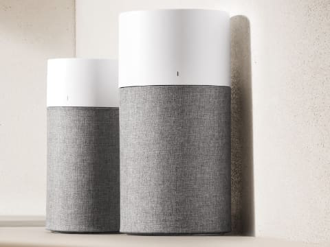 ブルーエア、シンプル&カジュアルな空気清浄機。0.1μm微粒子も99.97