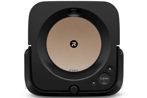 黒い「ブラーバ ジェット m6」限定モデル。ルンバ s9に合うマット