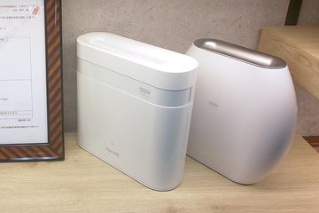 マクセル、温度と湿度が分かるオゾン除菌消臭器。静音で寝室にも