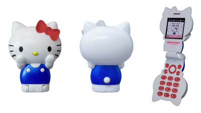 ハローキティフォン」、通話に特化したSIMセットで4月登場 - ケータイ
