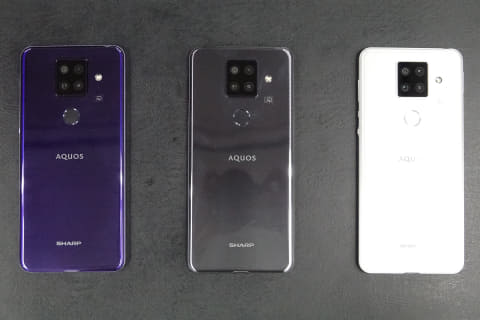 シャープ、6.7インチ大画面の4Gスマホ「AQUOS sense4 plus