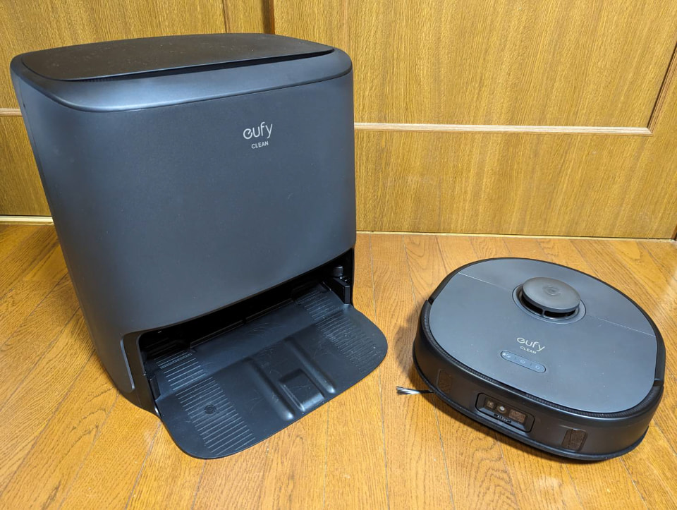 デュアル回転モップ搭載、アンカーのロボット掃除機「Eufy Clean X9