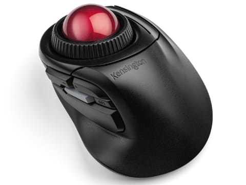 Kensington、エルゴノミクスデザインの無線トラックボール - PC Watch