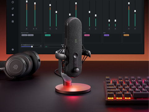 SteelSeries、音の奥行きにこだわったプロ向けストリーミングマイク