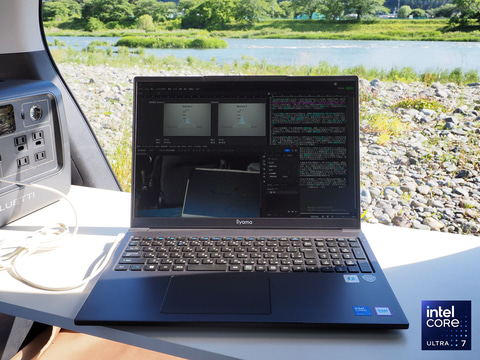 16型だけど1.28kgしかない軽量ノート。大画面モバイルしたい人に推