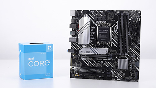 Core i3 + B660マザー環境のコスパ良すぎ！Core i3-12100の性能をASUS