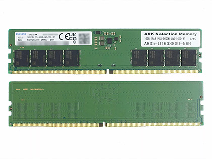 アークブランドのDDR5-5600メモリが入荷、Samsung製チップ採用 - AKIBA