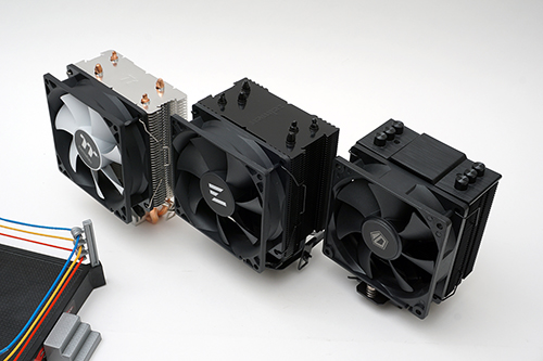 約2,500円のCPUクーラー性能比較！今回の3製品は定番品やリテールより