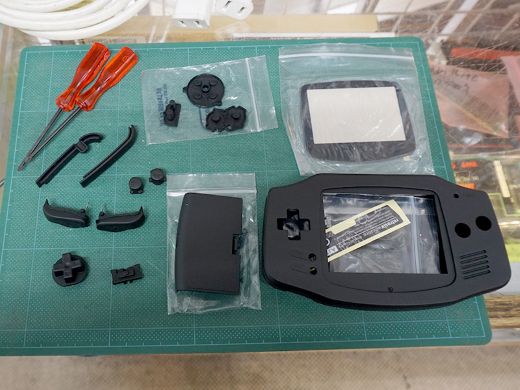 ゲームボーイアドバンス用交換シェルキットが入荷、計6色 - AKIBA PC