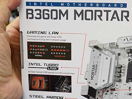銀色のmicroATXマザー「B360M MORTAR TITANIUM」が登場、MSI製 - AKIBA