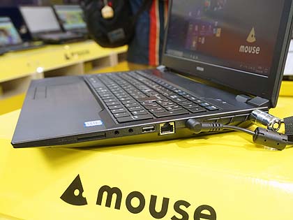 デスクトップ向けのCore i7-8700を搭載した15.6型ノート「m-Book G570