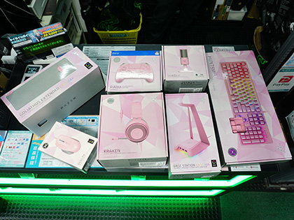 Razerのピンク色ゲーミングデバイス「QUARTZ EDITION」が計7モデル登場