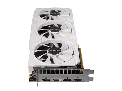 白い3連ファン搭載のGeForce RTX 2070 SUPERがGALAKUROから、実売7万円