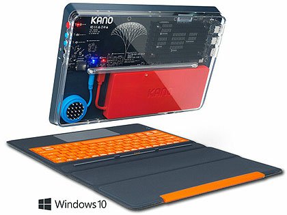 組み立て式Windowsタブレット「Kano PC」の予約スタート、PCの仕組みや