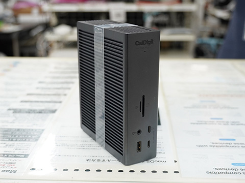 Thunderbolt 5対応のハイエンドドック「CalDigit TS5 Plus」が秋葉館で