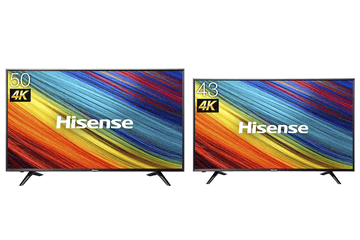 VOD強化したハイセンス4Kスマートテレビ。43型が実売9万円～ - AV Watch