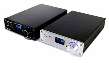 FX-AUDIO-、小型プリメインアンプ「D802J」。USB/光/同軸入力装備で