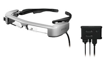 エプソン、USB-C対応のMOVERIOスマートグラス。シースルーでドローン