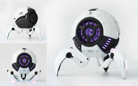 球体ロボット風スピーカー「Gravastar G1」日本上陸へ - AV Watch
