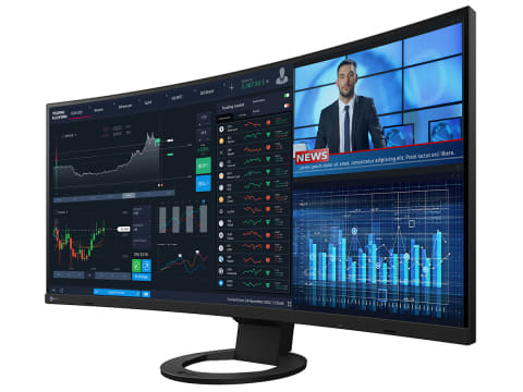 EIZO初のウルトラワイド曲面37.5型モニタ「FlexScan EV3895」 - AV Watch