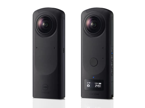 リコー、ストレージを大幅増強した360度カメラ「THETA Z1 51GB」 - AV