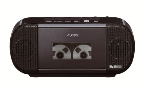 Aurex、“テープ走行がよく見える”Bluetooth対応CDラジカセ - AV Watch
