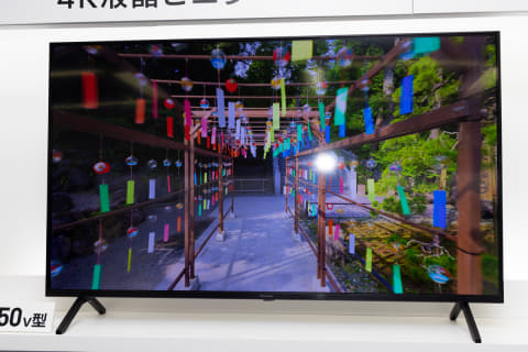 パナソニック、直下型LEDの4K液晶ビエラ。43型約13万円 - AV Watch