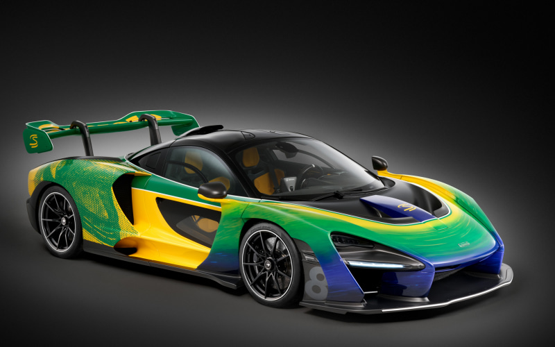 マクラーレン、アイルトン・セナ氏に敬意を表した「マクラーレン・セナ