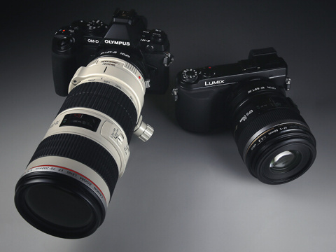 EFレンズを電子制御できるマイクロフォーサーズ用アダプター