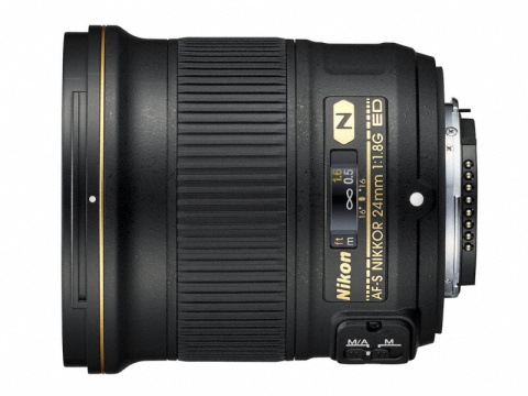 ニコン、フルサイズ対応の「AF-S NIKKOR 24mm f/1.8G ED」 - デジカメ