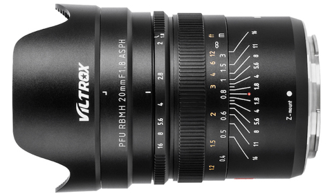 ニコンZ用の広角大口径20mm F1.8レンズ - デジカメ Watch