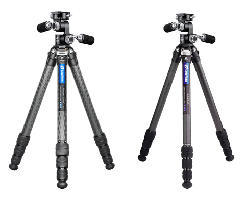 Leofoto、コンパクトなカーボン三脚に3Way雲台を組み合わせた「旅する