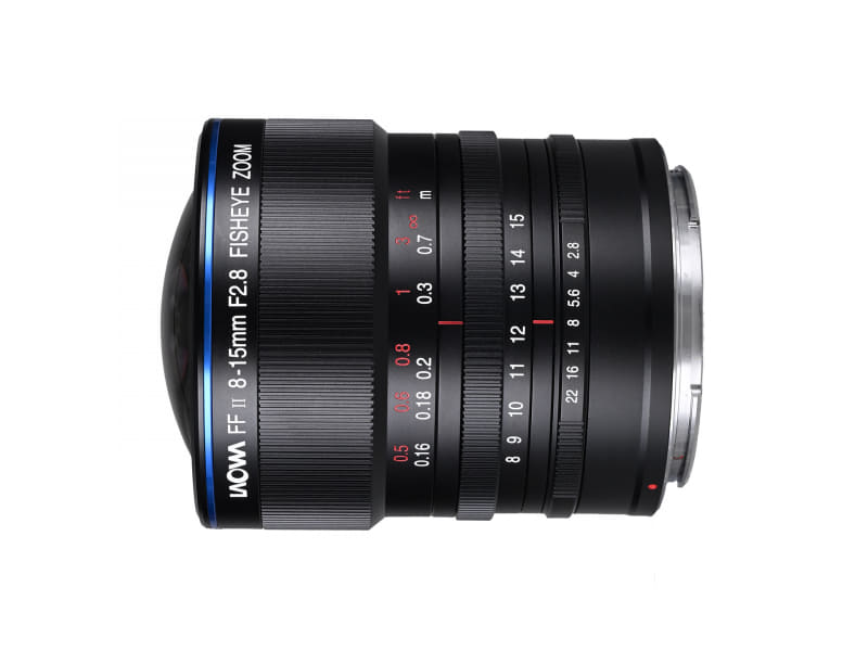 魚眼ズームレンズ「LAOWA 8-15mm F2.8」にラージフォーマット版