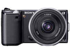 ソニー、世界最小のレンズ交換式デジタルカメラ「NEX-5」「NEX-3