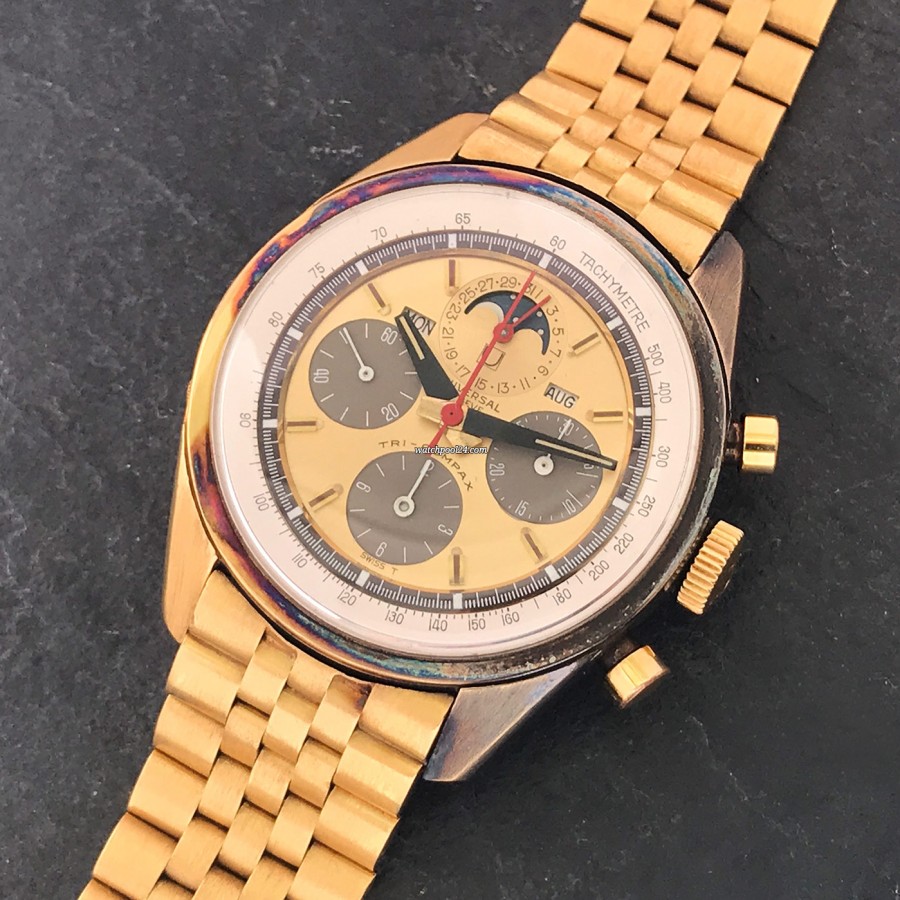 Vintage Universal Genève Tri-Compax 181102 sold on watchPool24