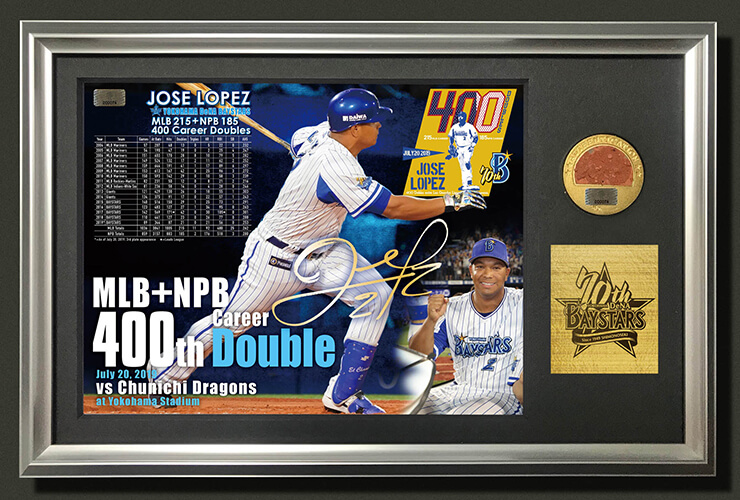 J.ロペス選手500打点、日米通算400二塁打と1,000打点、伊藤光選手500