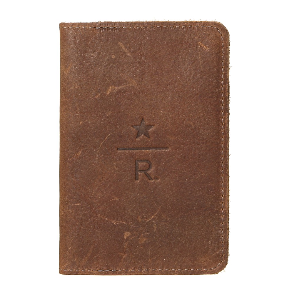 スターバックス リザーブ ロースタリー レザーパスポートカバー