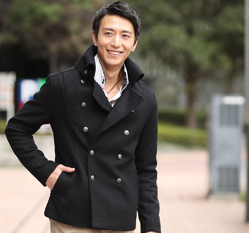 ナポレオンカラーメルトンPコート｜MENZ-STYLE Yahoo!ショッピング店