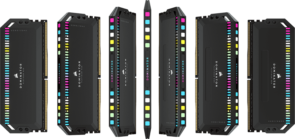 DOMINATOR® PLATINUM RGB 32GB (2x16GB) DDR5 DRAM 6000MT/s CL30