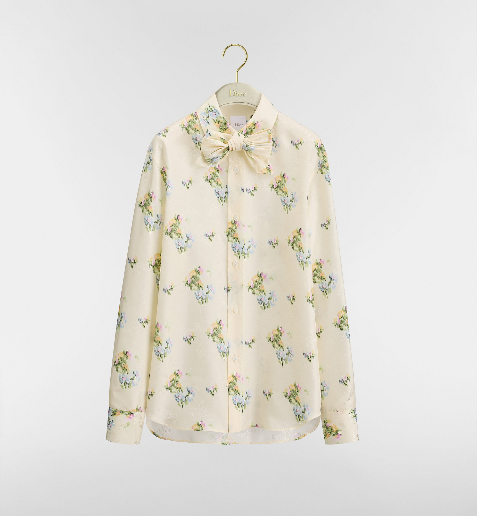 DIOR | リボンタイ付き ブラウス Dior Secret Garden シルクツイル