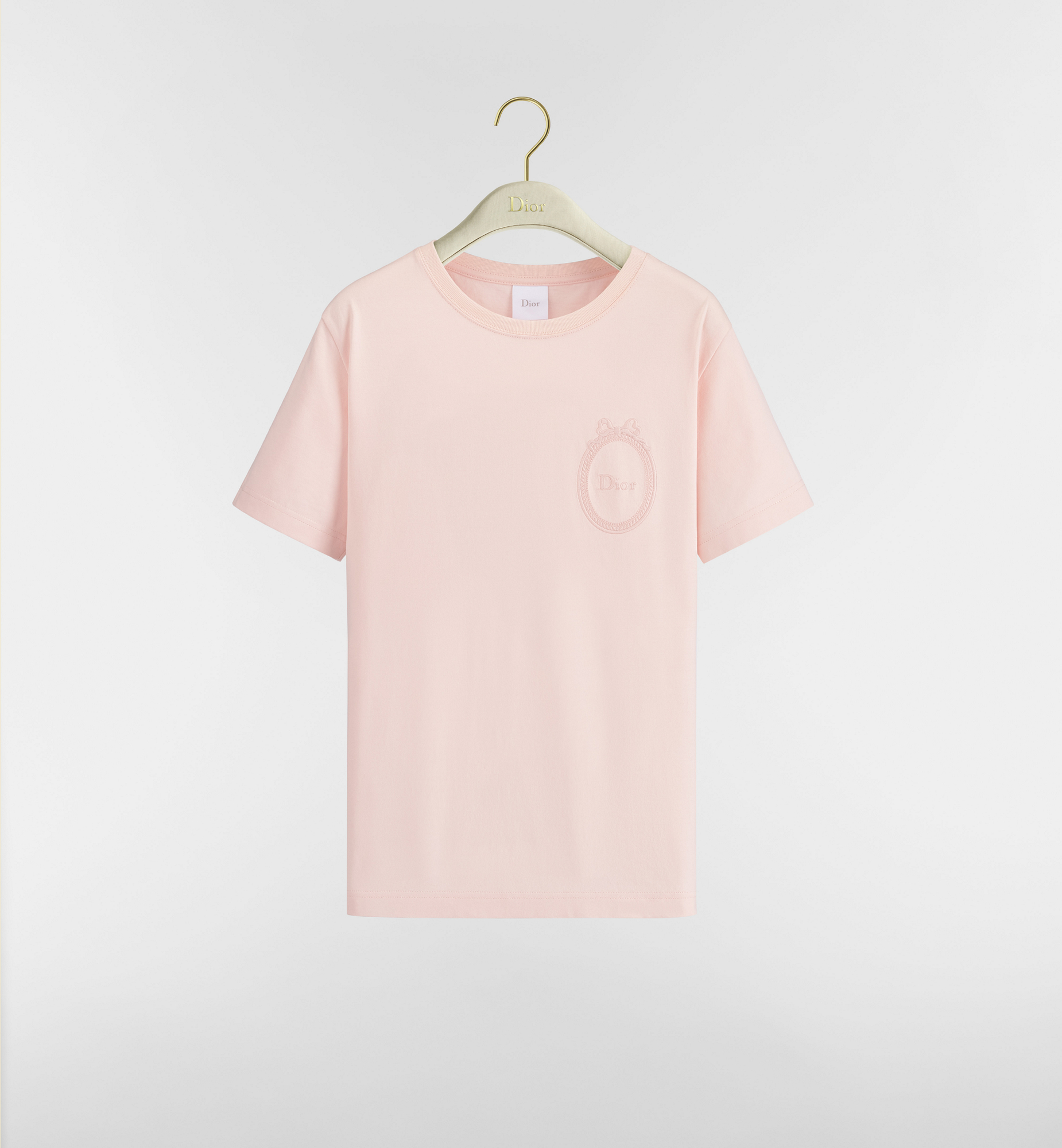 DIOR | Dior Médaillon エンブロイダリー フィット Tシャツ コットン