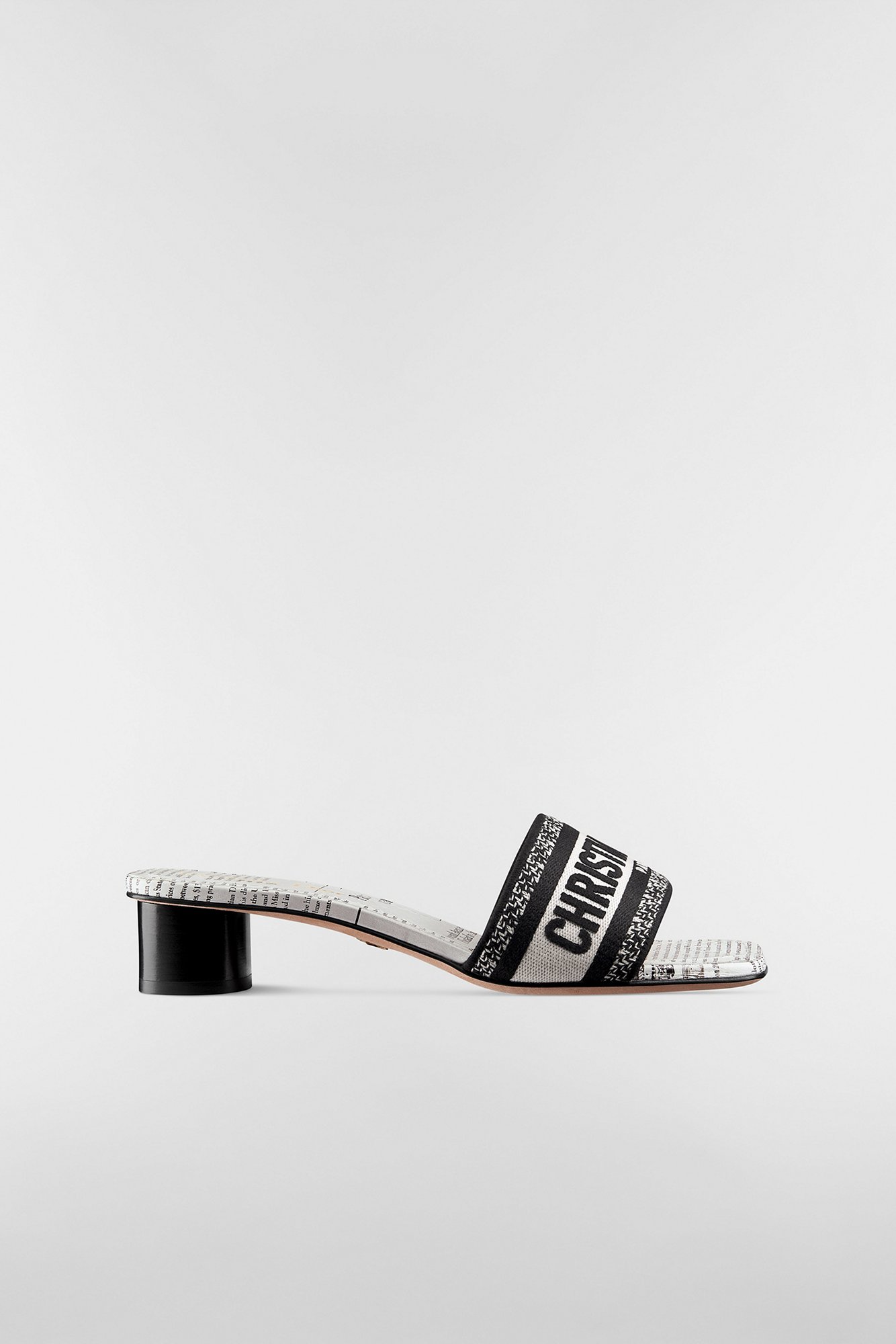 Dior ロゴ入り高ヒールミュール Dior ロゴ入り高ヒールミュール