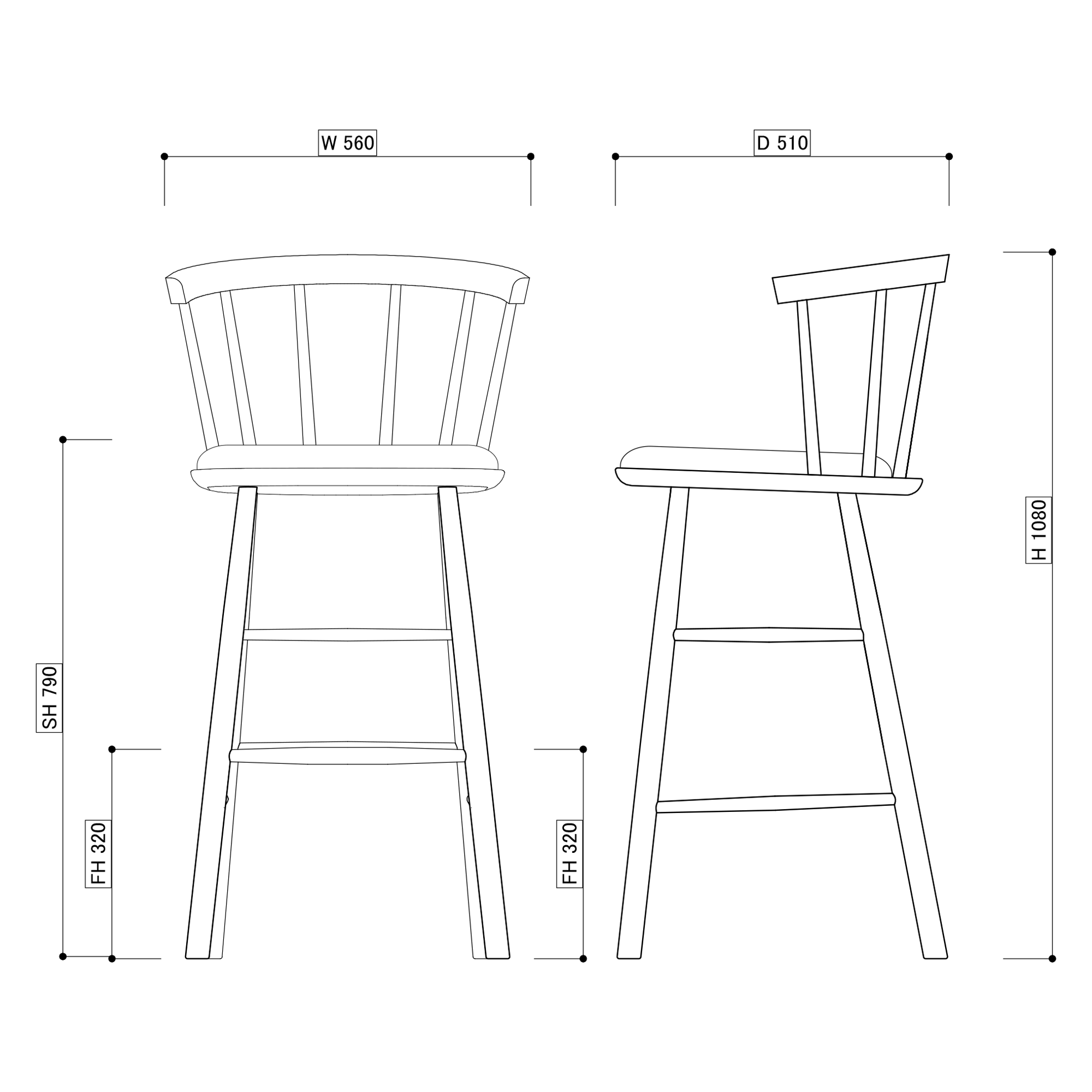 ADAL(アダル)公式オンラインショップ / ハーパー カウンターチェア