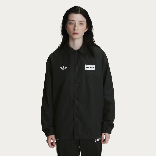 adidas TOUR COACH JACKET - Black | Free Shipping with adiClub