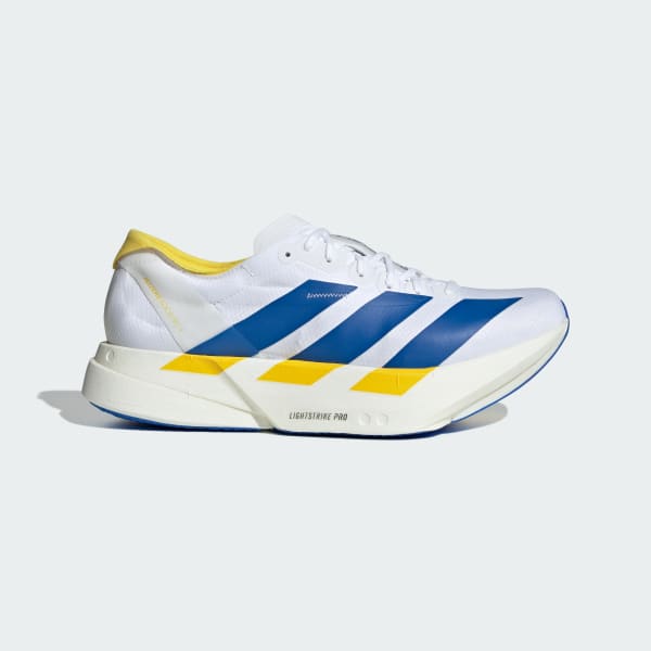 adidas ADIZERO ADIOS PRO 4 SNEAKERS - White | Free Shipping with
