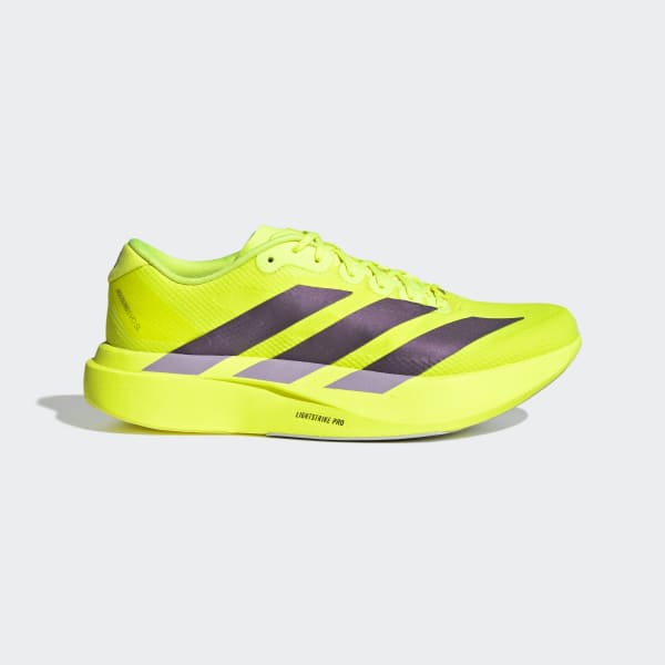 adidas Adizero EVO SL Woven Sneakers - Yellow | Free Shipping with