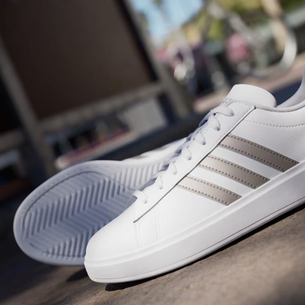adidas Grand Court Shoes - White | Free Shipping with adiClub